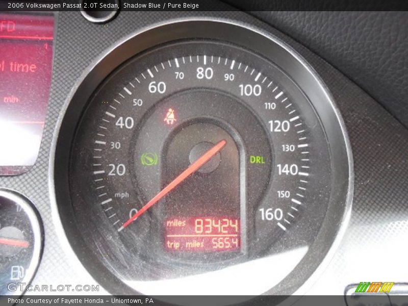 Shadow Blue / Pure Beige 2006 Volkswagen Passat 2.0T Sedan