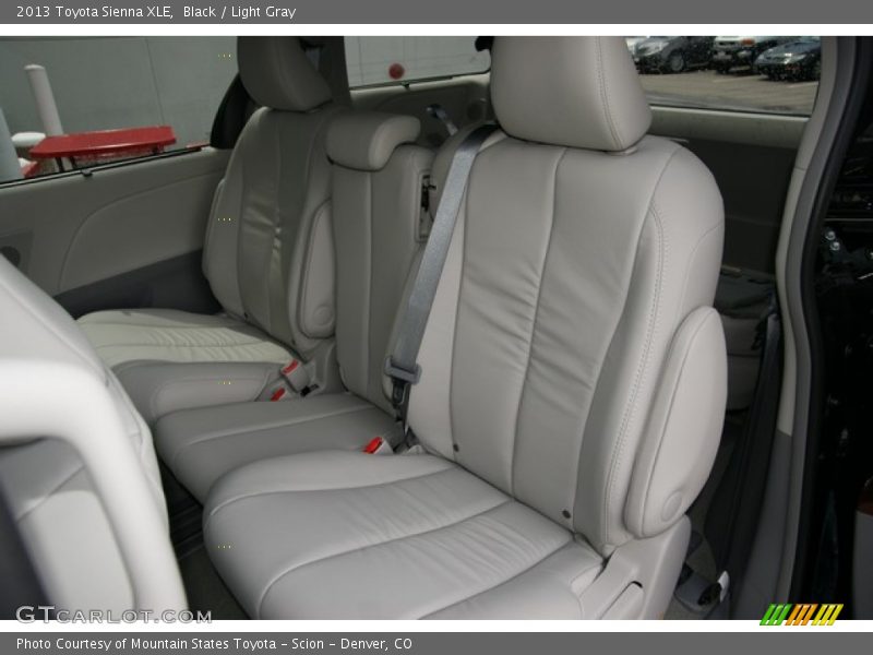 Black / Light Gray 2013 Toyota Sienna XLE