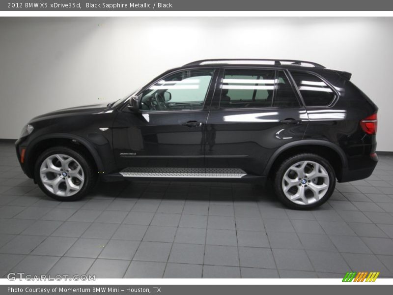 Black Sapphire Metallic / Black 2012 BMW X5 xDrive35d