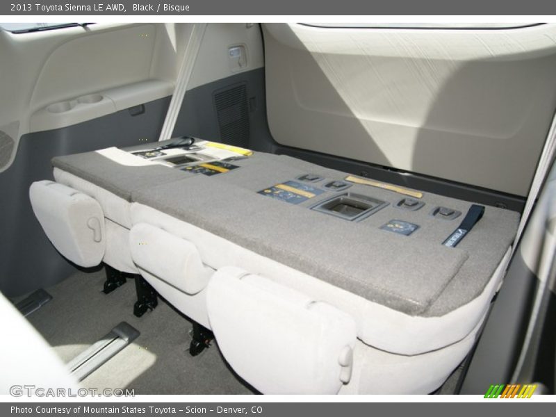 Black / Bisque 2013 Toyota Sienna LE AWD