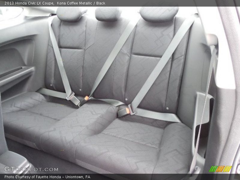 Kona Coffee Metallic / Black 2013 Honda Civic LX Coupe