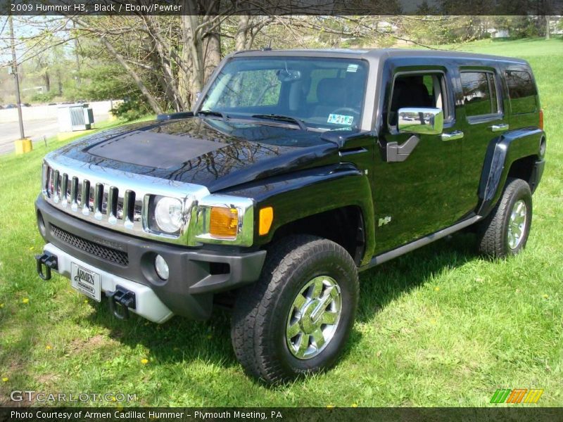 Black / Ebony/Pewter 2009 Hummer H3