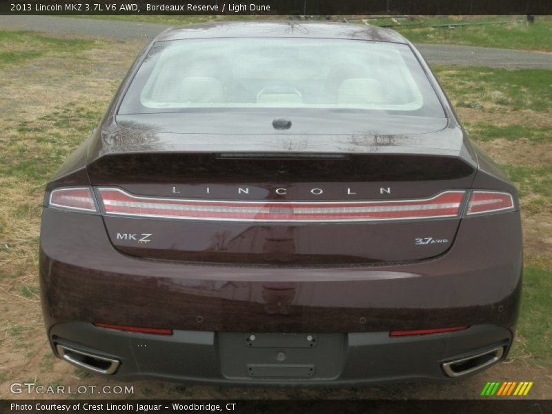 Bordeaux Reserve / Light Dune 2013 Lincoln MKZ 3.7L V6 AWD