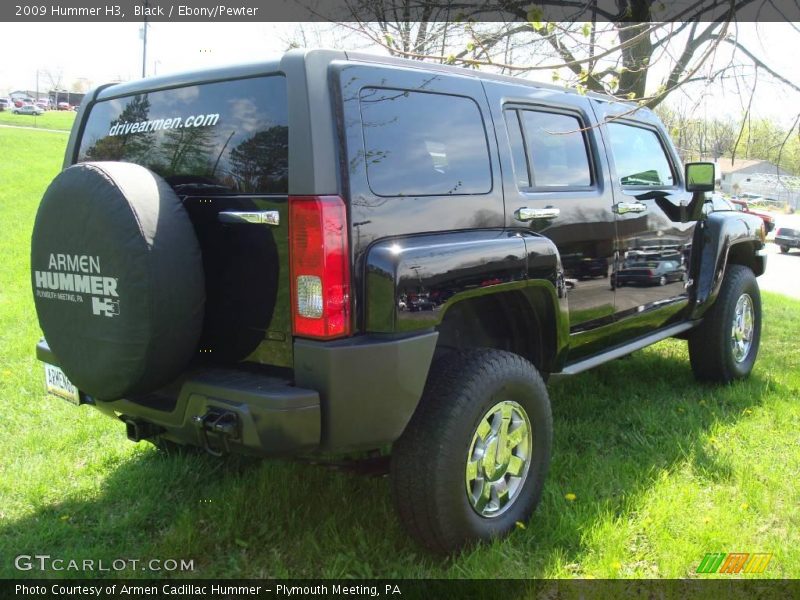 Black / Ebony/Pewter 2009 Hummer H3