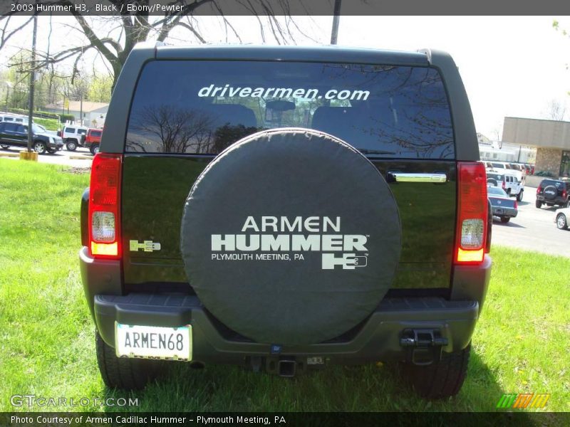 Black / Ebony/Pewter 2009 Hummer H3