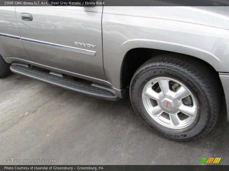 Steel Grey Metallic / Ebony Black 2006 GMC Envoy SLT 4x4