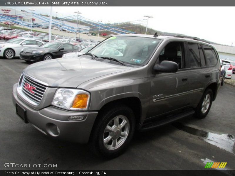 Steel Grey Metallic / Ebony Black 2006 GMC Envoy SLT 4x4