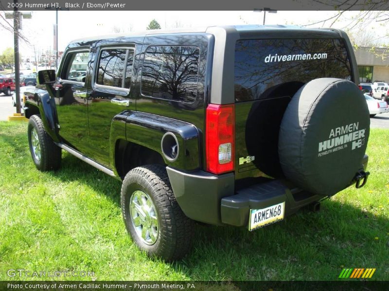Black / Ebony/Pewter 2009 Hummer H3