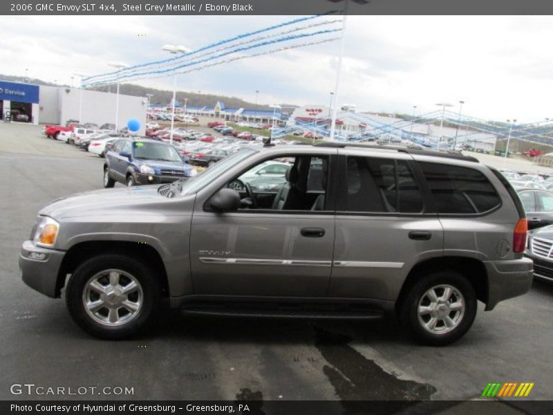 Steel Grey Metallic / Ebony Black 2006 GMC Envoy SLT 4x4