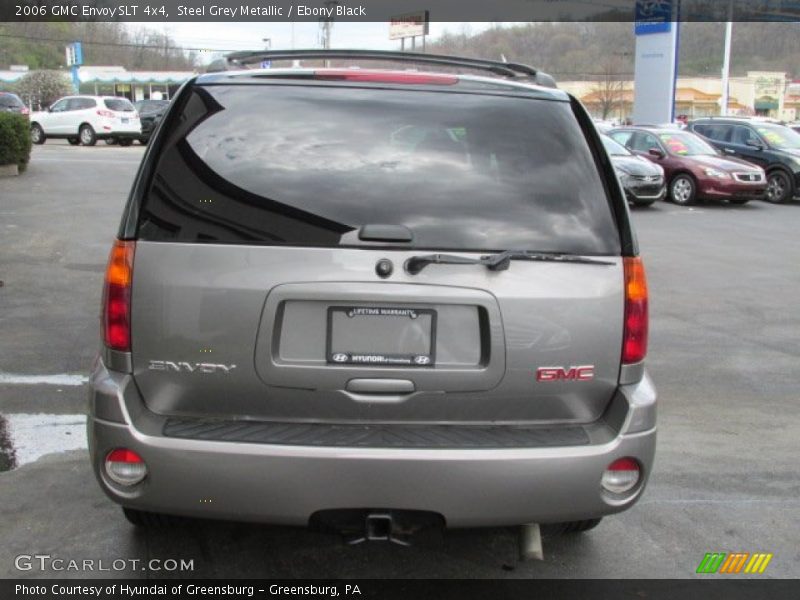 Steel Grey Metallic / Ebony Black 2006 GMC Envoy SLT 4x4