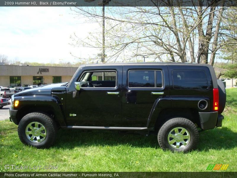 Black / Ebony/Pewter 2009 Hummer H3
