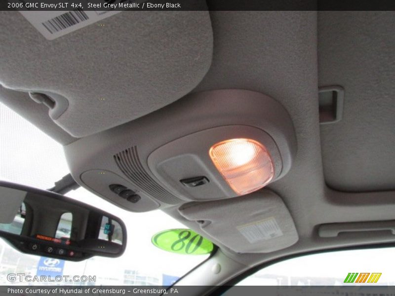 Steel Grey Metallic / Ebony Black 2006 GMC Envoy SLT 4x4