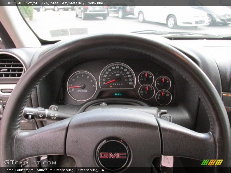 Steel Grey Metallic / Ebony Black 2006 GMC Envoy SLT 4x4
