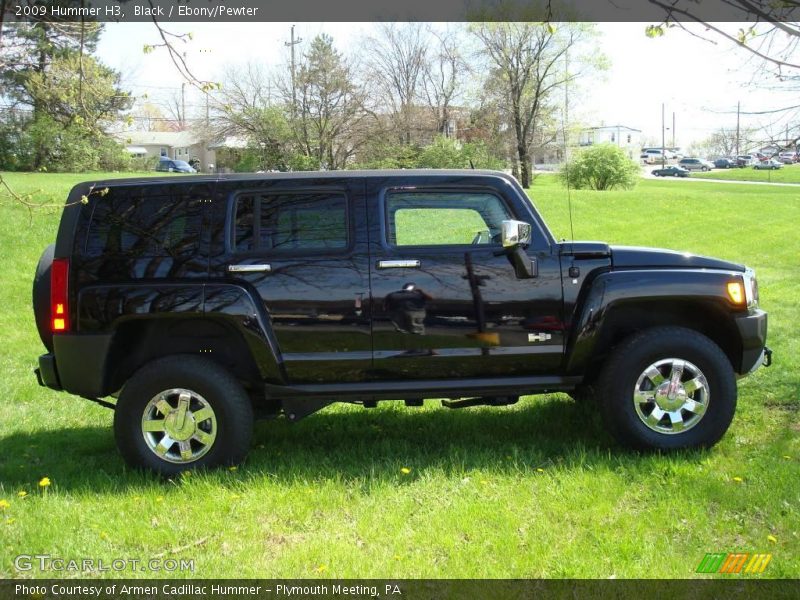 Black / Ebony/Pewter 2009 Hummer H3