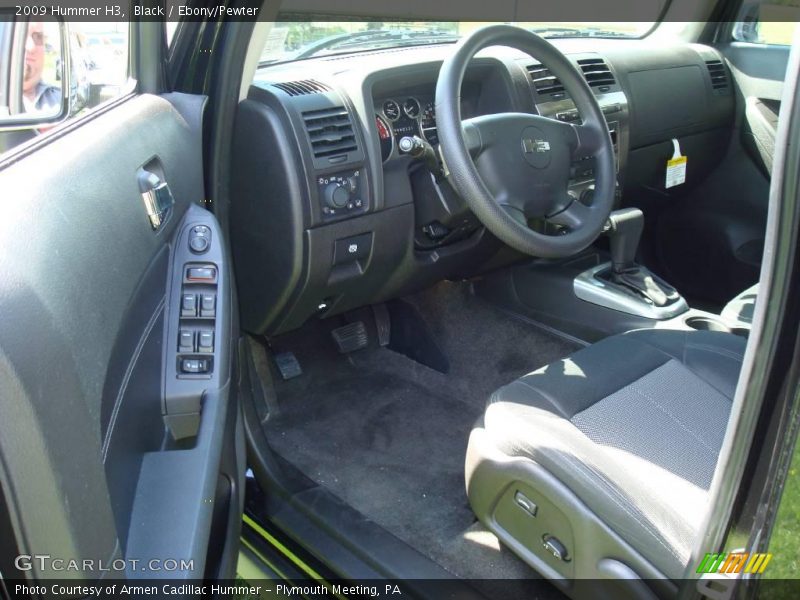 Black / Ebony/Pewter 2009 Hummer H3