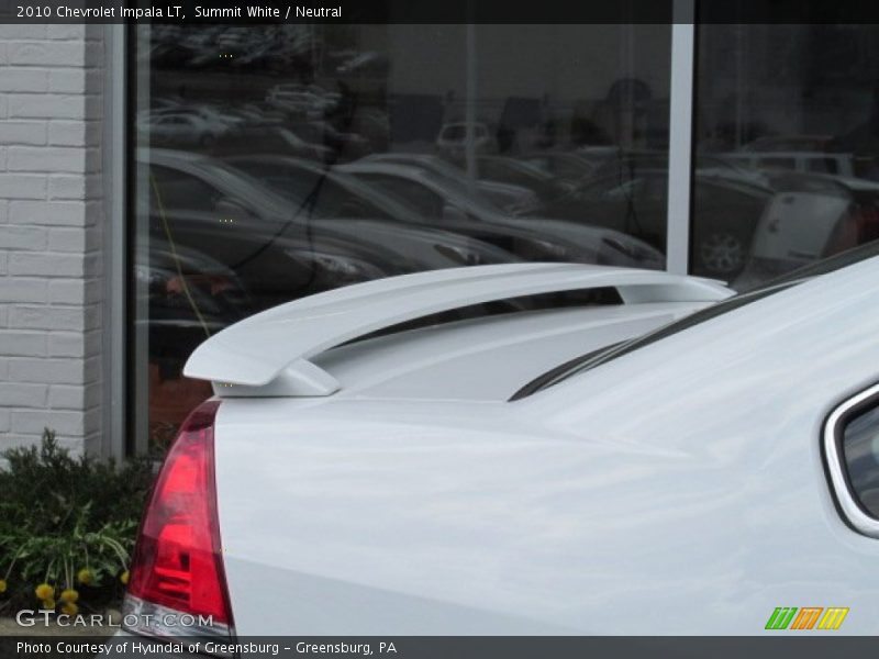 Summit White / Neutral 2010 Chevrolet Impala LT