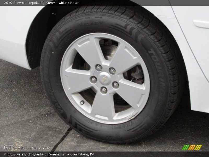 Summit White / Neutral 2010 Chevrolet Impala LT
