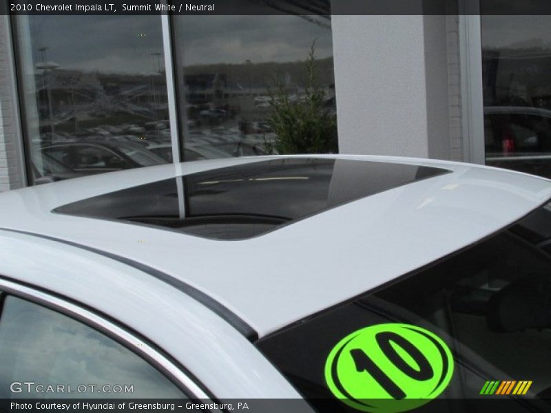 Summit White / Neutral 2010 Chevrolet Impala LT