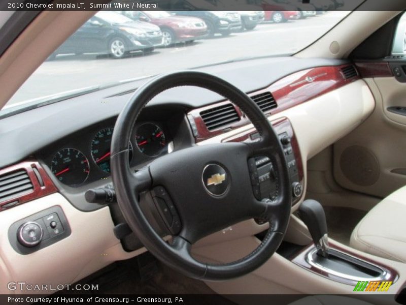 Summit White / Neutral 2010 Chevrolet Impala LT