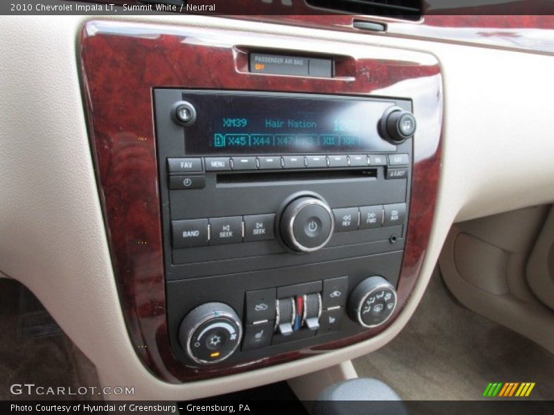 Summit White / Neutral 2010 Chevrolet Impala LT