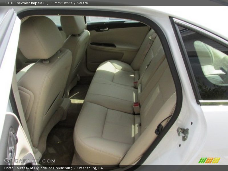 Summit White / Neutral 2010 Chevrolet Impala LT