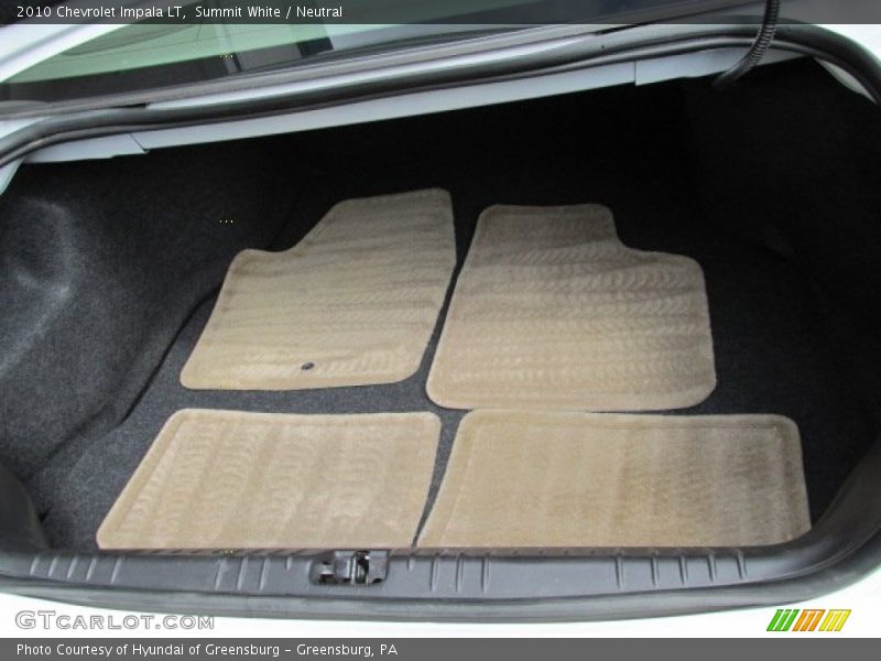 Summit White / Neutral 2010 Chevrolet Impala LT