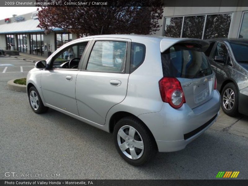 Cosmic Silver / Charcoal 2009 Chevrolet Aveo Aveo5 LT