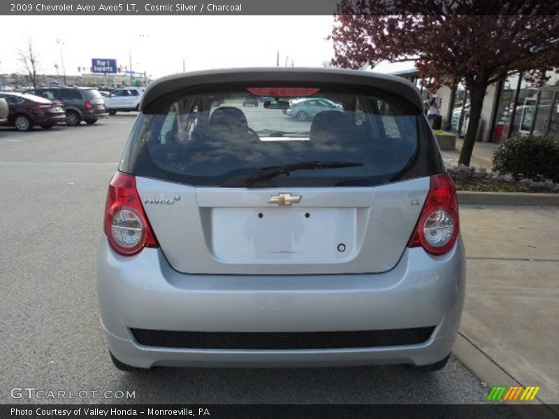 Cosmic Silver / Charcoal 2009 Chevrolet Aveo Aveo5 LT