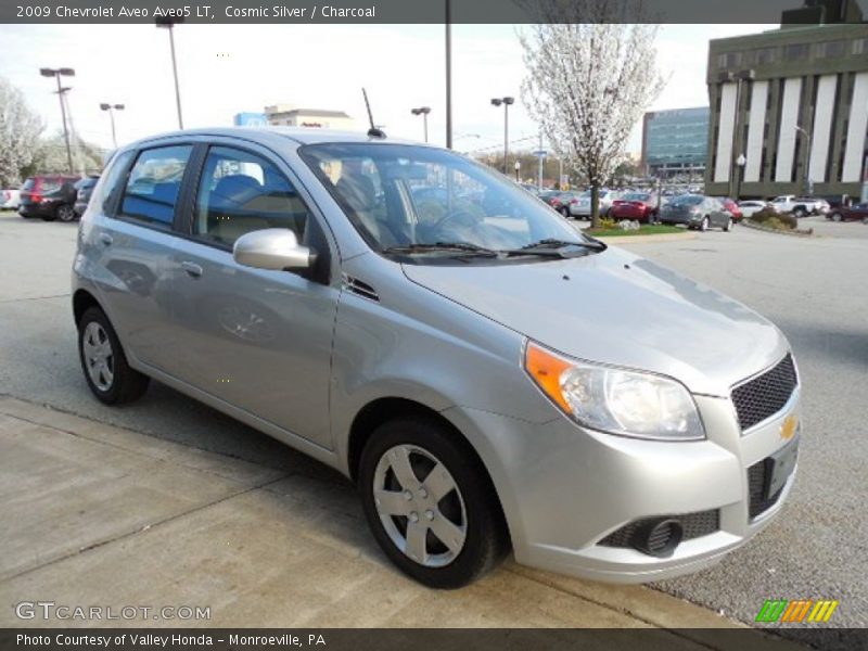 Cosmic Silver / Charcoal 2009 Chevrolet Aveo Aveo5 LT