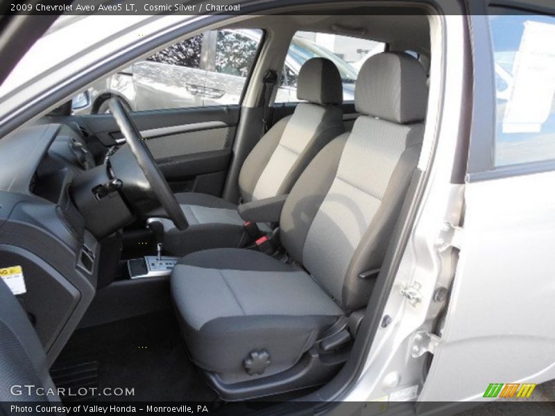 Cosmic Silver / Charcoal 2009 Chevrolet Aveo Aveo5 LT