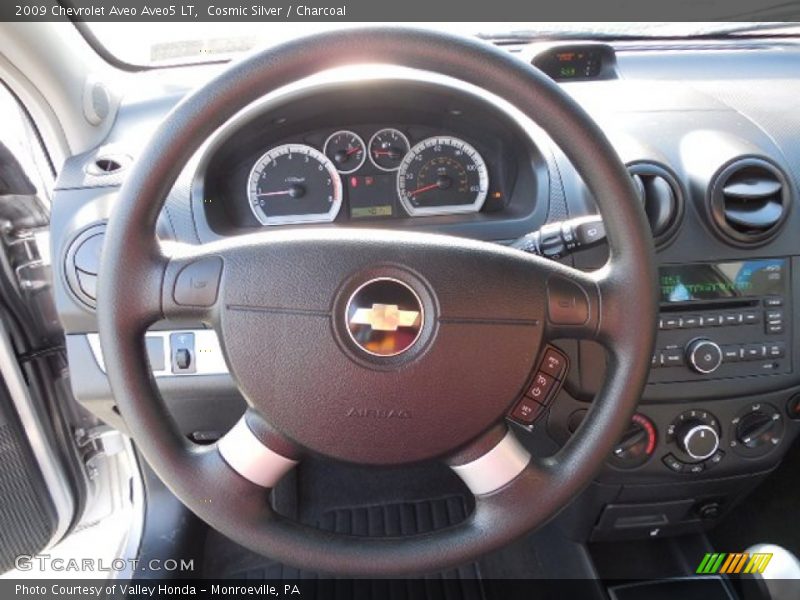 Cosmic Silver / Charcoal 2009 Chevrolet Aveo Aveo5 LT