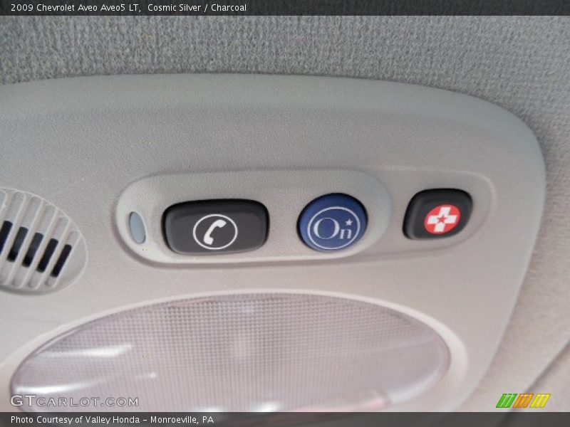 Cosmic Silver / Charcoal 2009 Chevrolet Aveo Aveo5 LT