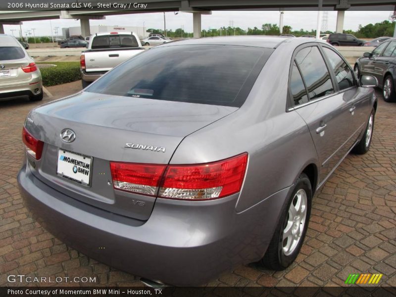 Steel Gray / Gray 2006 Hyundai Sonata GLS V6