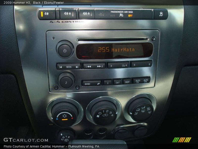 Black / Ebony/Pewter 2009 Hummer H3