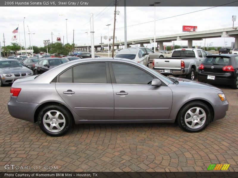 Steel Gray / Gray 2006 Hyundai Sonata GLS V6