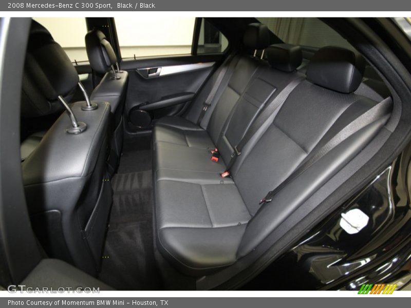 Black / Black 2008 Mercedes-Benz C 300 Sport