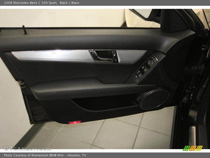 Black / Black 2008 Mercedes-Benz C 300 Sport