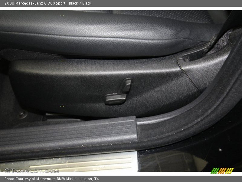 Black / Black 2008 Mercedes-Benz C 300 Sport