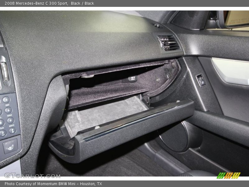 Black / Black 2008 Mercedes-Benz C 300 Sport
