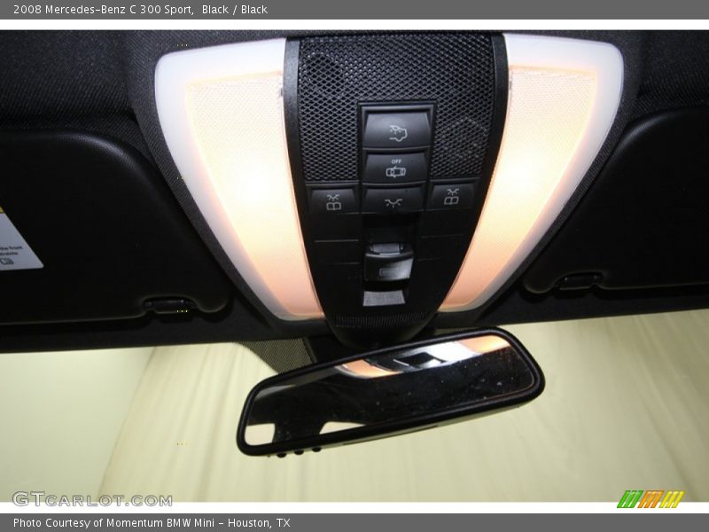 Black / Black 2008 Mercedes-Benz C 300 Sport