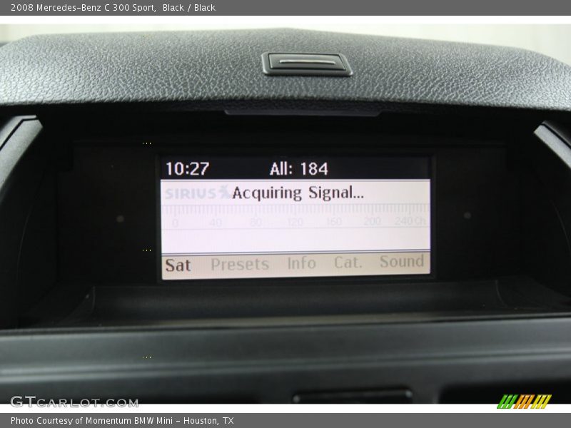 Black / Black 2008 Mercedes-Benz C 300 Sport