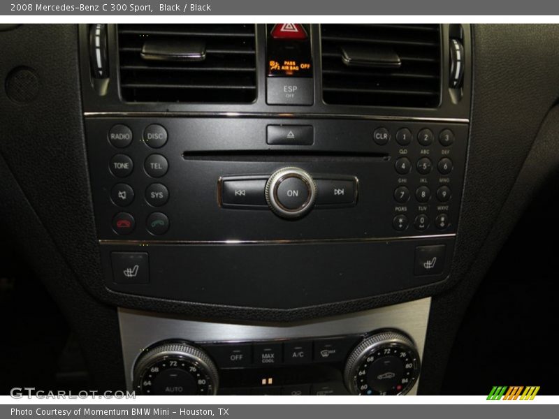 Black / Black 2008 Mercedes-Benz C 300 Sport