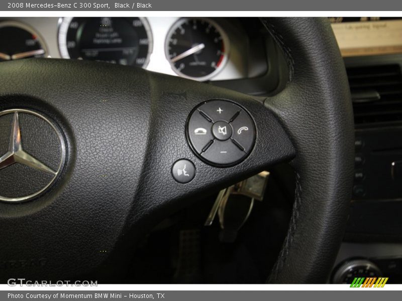 Black / Black 2008 Mercedes-Benz C 300 Sport