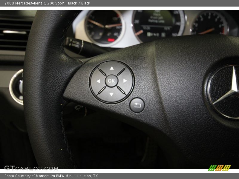 Black / Black 2008 Mercedes-Benz C 300 Sport