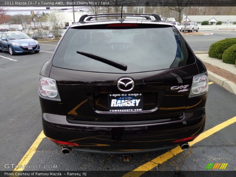 Black Cherry Mica / Sand 2011 Mazda CX-7 s Touring AWD