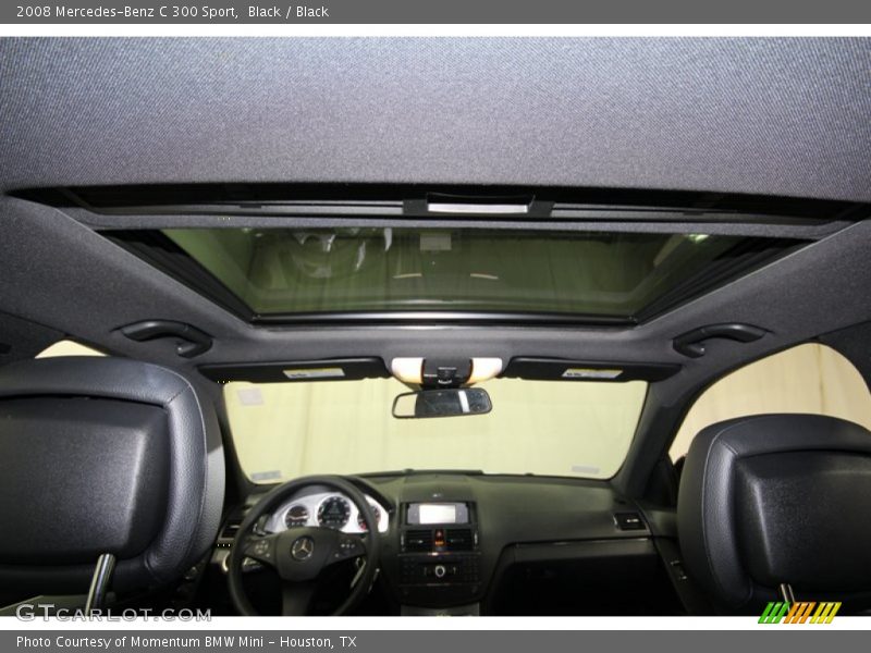 Black / Black 2008 Mercedes-Benz C 300 Sport