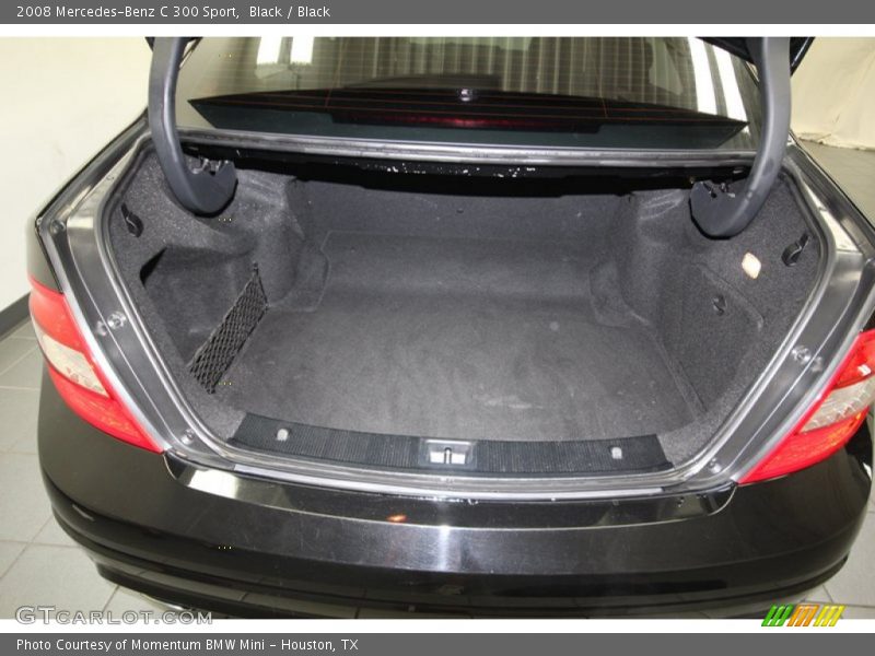 Black / Black 2008 Mercedes-Benz C 300 Sport