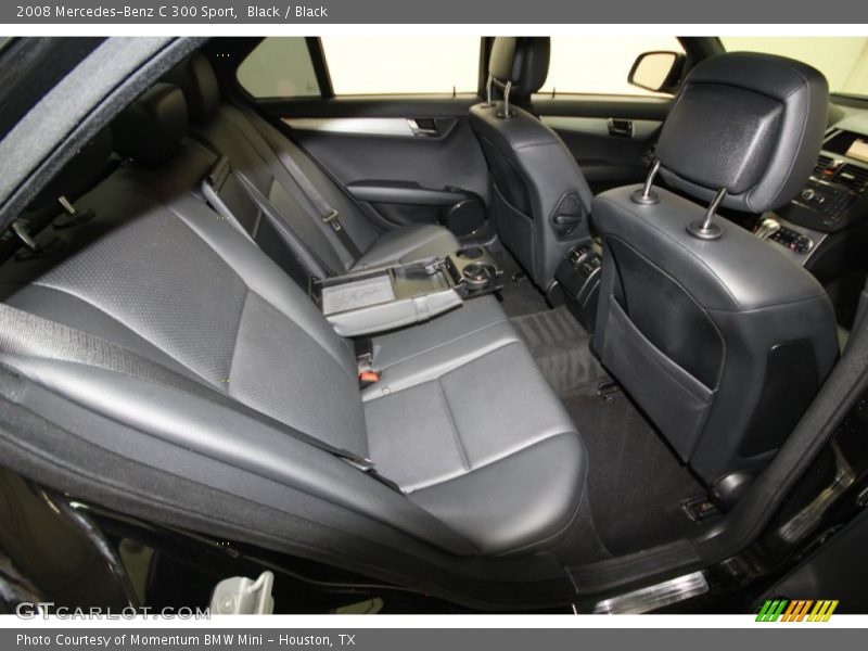 Black / Black 2008 Mercedes-Benz C 300 Sport