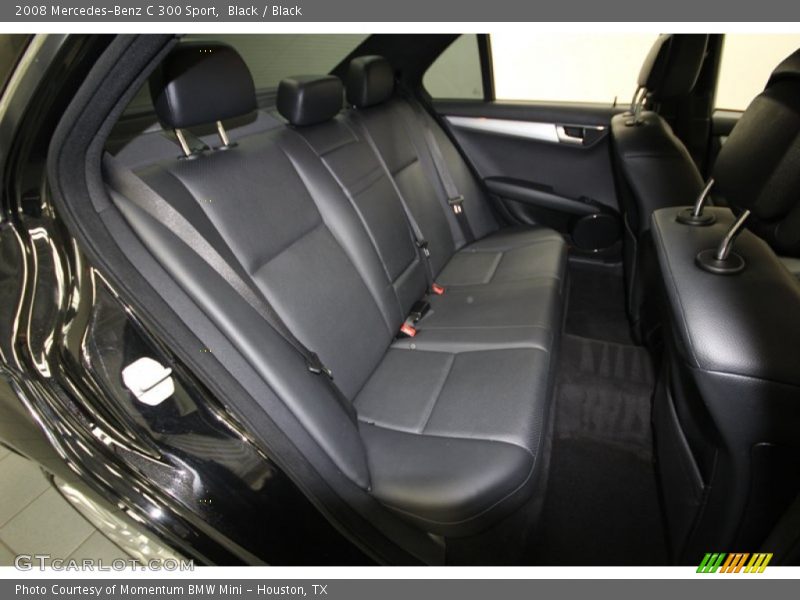 Black / Black 2008 Mercedes-Benz C 300 Sport