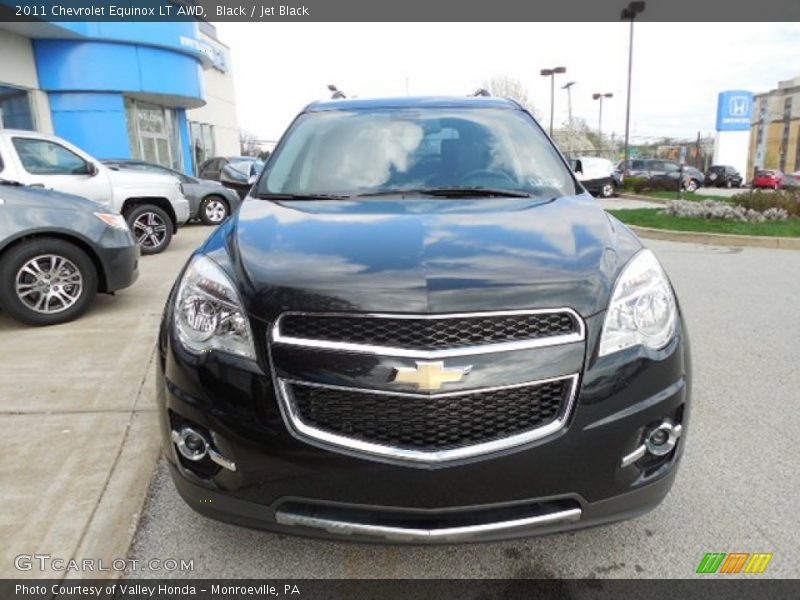 Black / Jet Black 2011 Chevrolet Equinox LT AWD